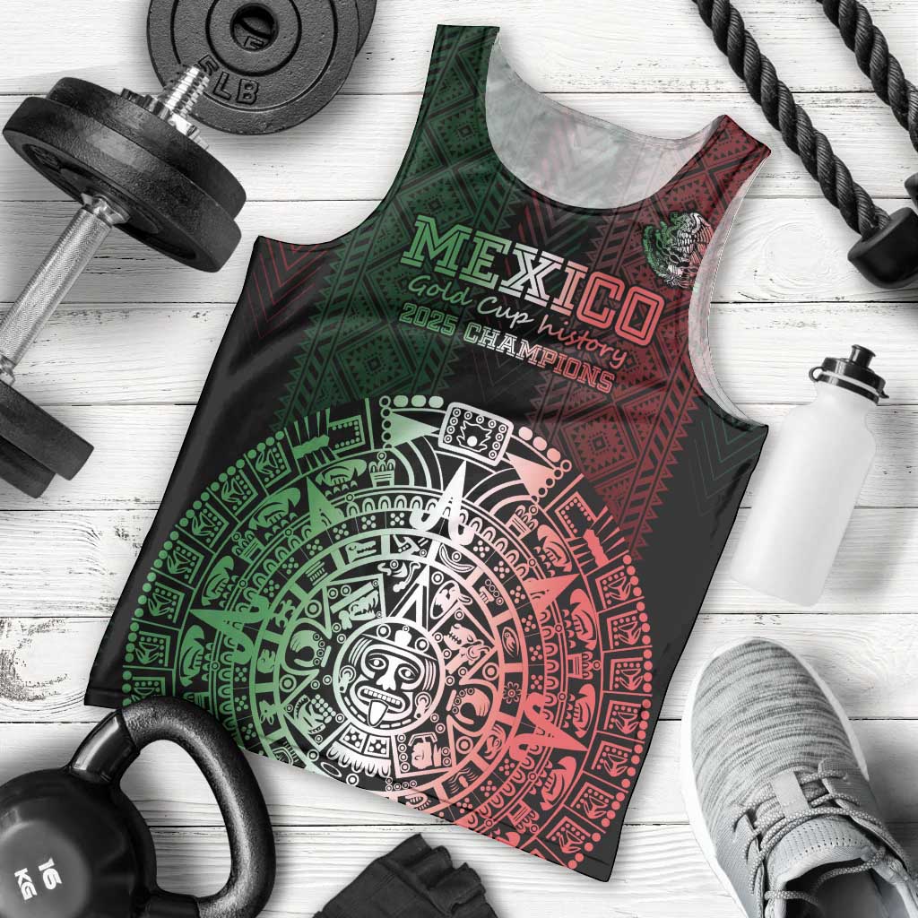 Mexico Football Custom Men Tank Top Mexico's Make History 2025 Flag Style - Wonder Print Shop