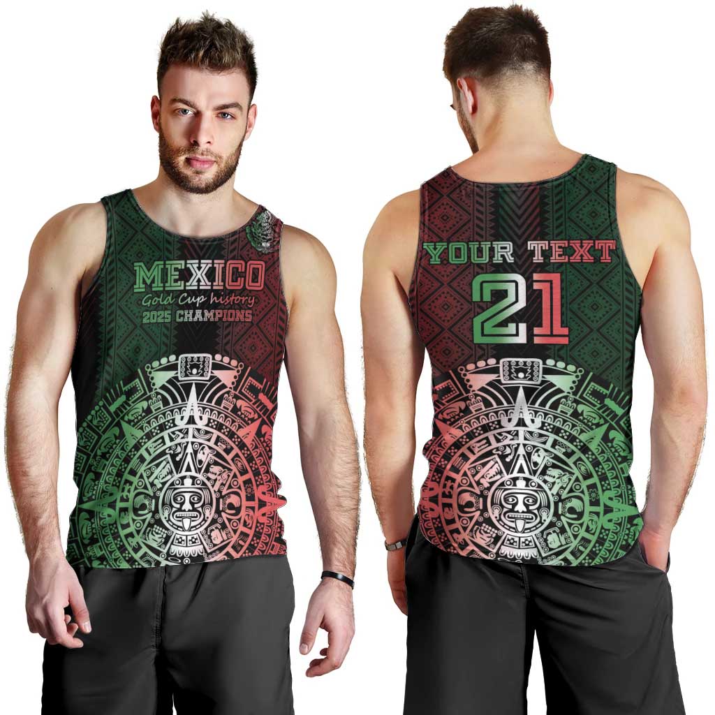 Mexico Football Custom Men Tank Top Mexico's Make History 2025 Flag Style - Wonder Print Shop