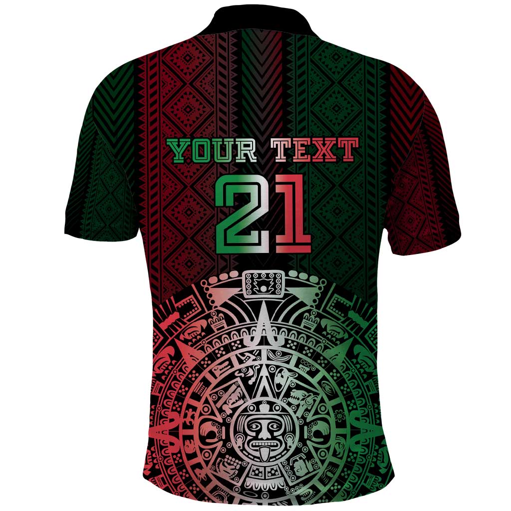 Mexico Football Custom Polo Shirt Mexico's Make History 2025 Flag Style - Wonder Print Shop