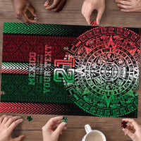 Mexico Football Custom Puzzle Mexico's Make History 2025 Flag Style - Wonder Print Shop