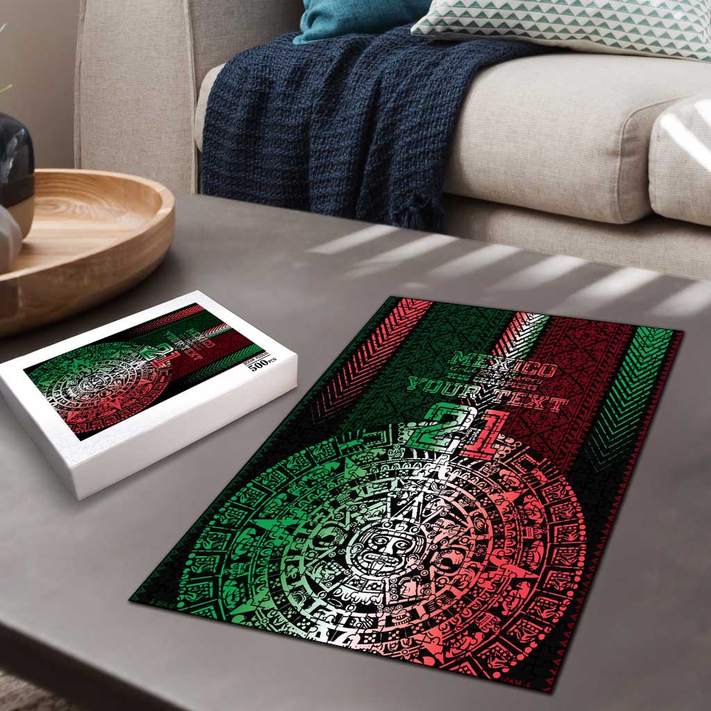 Mexico Football Custom Puzzle Mexico's Make History 2025 Flag Style - Wonder Print Shop