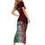 Mexico Football Custom Short Sleeve Bodycon Dress Mexico's Make History 2025 Flag Style - Wonder Print Shop