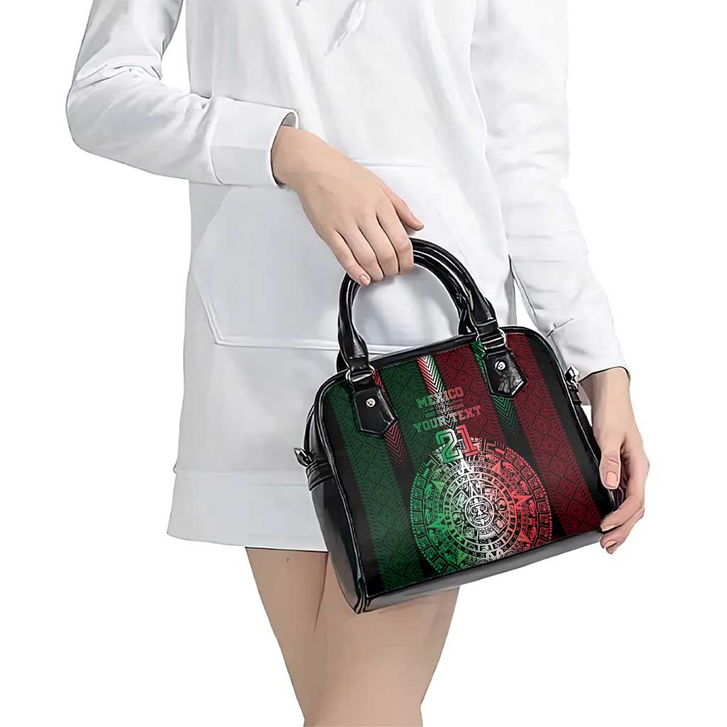 Mexico Football Custom Shoulder Handbag Mexico's Make History 2025 Flag Style - Wonder Print Shop