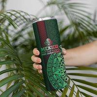 Mexico Football Custom Skinny Tumbler Mexico's Make History 2025 Flag Style - Wonder Print Shop