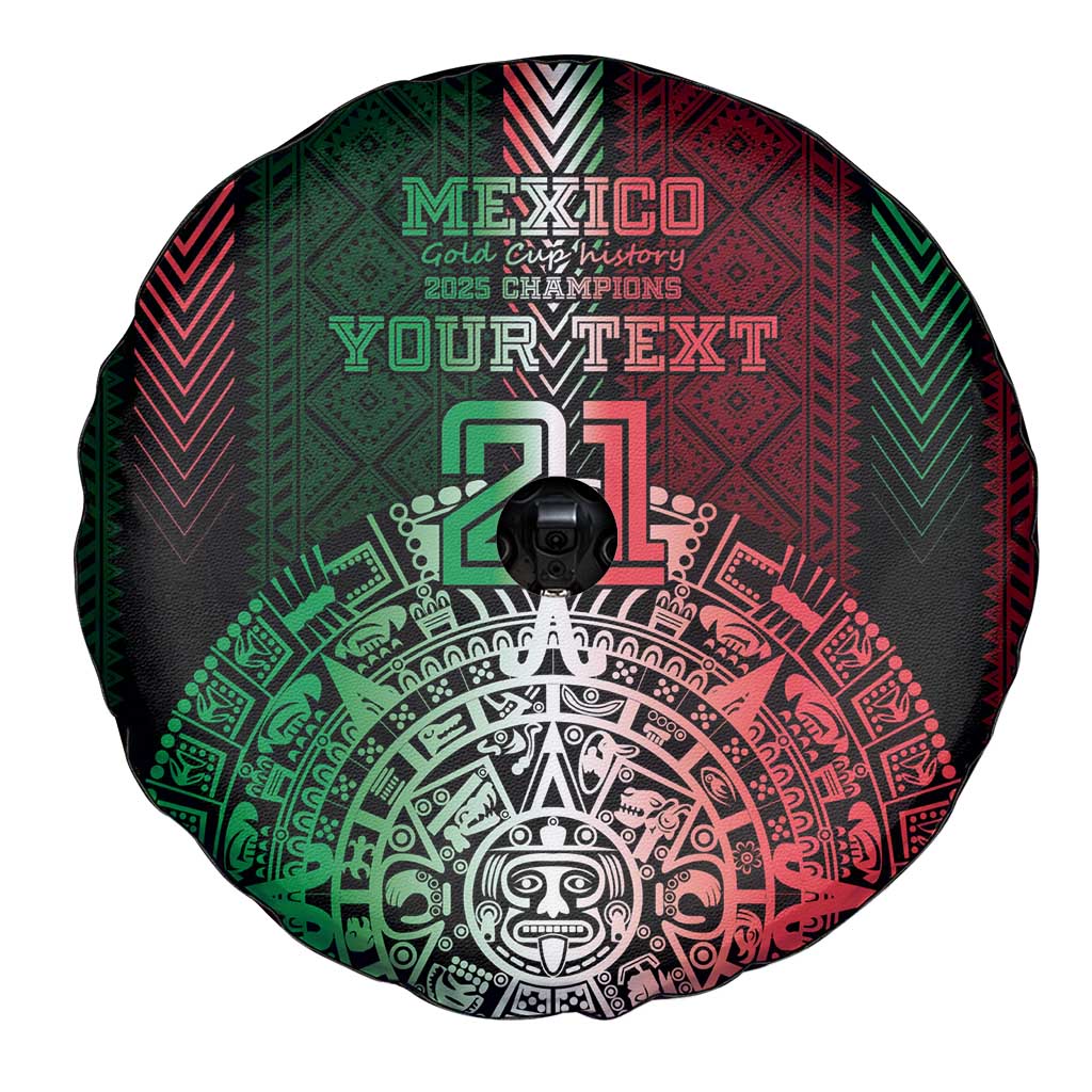 Mexico Football Custom Spare Tire Cover Mexico's Make History 2025 Flag Style - Wonder Print Shop