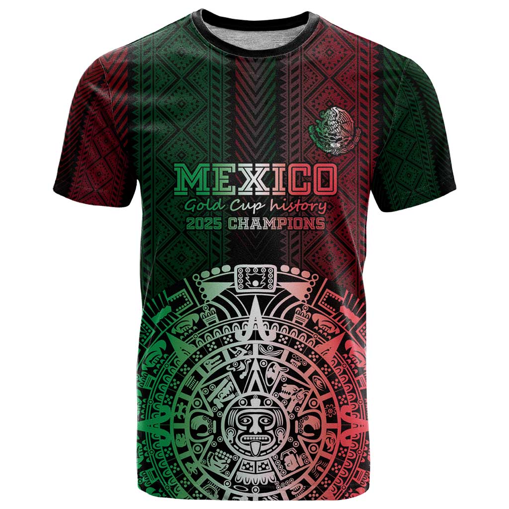 Mexico Football Custom T Shirt Mexico's Make History 2025 Flag Style - Wonder Print Shop