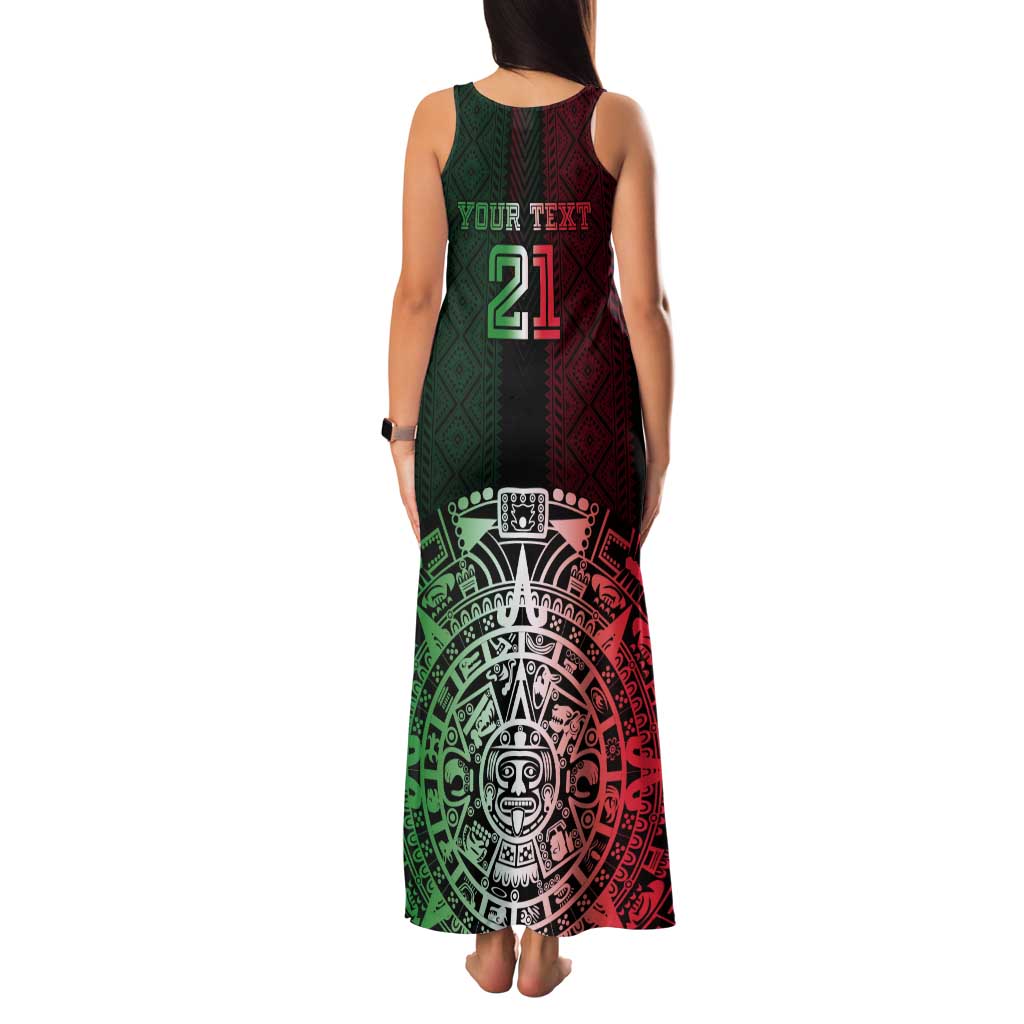 Mexico Football Custom Tank Maxi Dress Mexico's Make History 2025 Flag Style - Wonder Print Shop