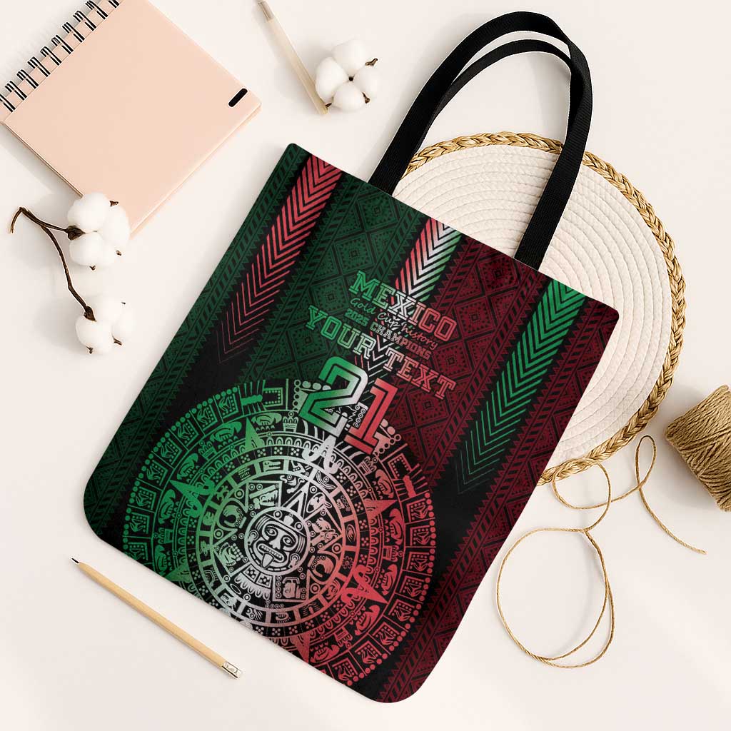Mexico Football Custom Tote Bag Mexico's Make History 2025 Flag Style - Wonder Print Shop
