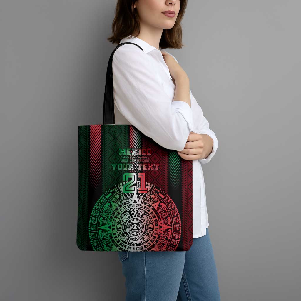 Mexico Football Custom Tote Bag Mexico's Make History 2025 Flag Style - Wonder Print Shop