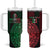Mexico Football Custom Tumbler With Handle Mexico's Make History 2025 Flag Style - Wonder Print Shop
