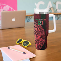 Mexico Football Custom Tumbler With Handle Mexico's Make History 2025 Flag Style - Wonder Print Shop