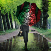 Mexico Football Custom Umbrella Mexico's Make History 2025 Flag Style - Wonder Print Shop