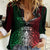 Mexico Football Custom Women Casual Shirt Mexico's Make History 2025 Flag Style - Wonder Print Shop
