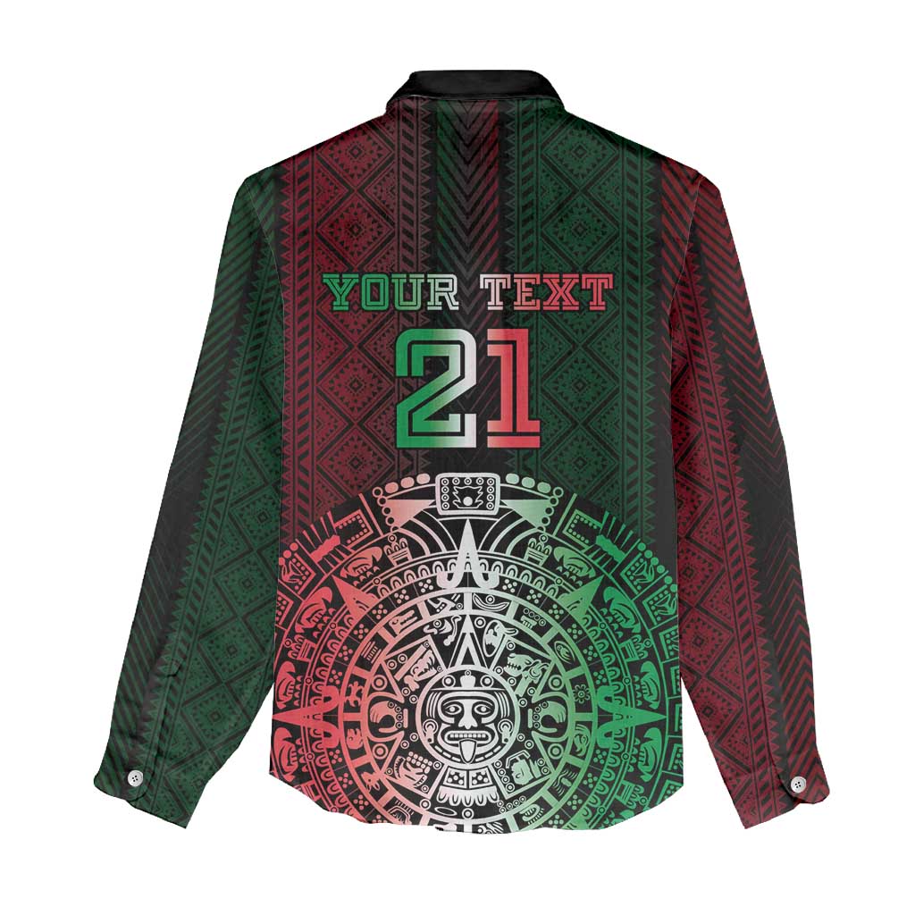 Mexico Football Custom Women Casual Shirt Mexico's Make History 2025 Flag Style - Wonder Print Shop
