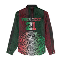 Mexico Football Custom Women Casual Shirt Mexico's Make History 2025 Flag Style - Wonder Print Shop