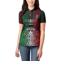 Mexico Football Custom Women Polo Shirt Mexico's Make History 2025 Flag Style - Wonder Print Shop