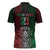 Mexico Football Custom Zipper Polo Shirt Mexico's Make History 2025 Flag Style - Wonder Print Shop