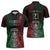Mexico Football Custom Zipper Polo Shirt Mexico's Make History 2025 Flag Style - Wonder Print Shop