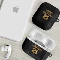 Mexico Football Custom AirPods Case Mexico's Make History 2025 Gold Style - Wonder Print Shop