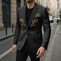 Mexico Football Custom Blazer Mexico's Make History 2025 Gold Style - Wonder Print Shop