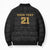 Mexico Football Custom Bomber Puffer Jacket Mexico's Make History 2025 Gold Style - Wonder Print Shop