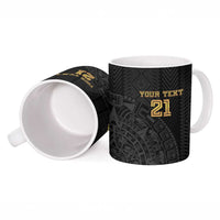 Mexico Football Custom Ceramic Mug Mexico's Make History 2025 Gold Style - Wonder Print Shop