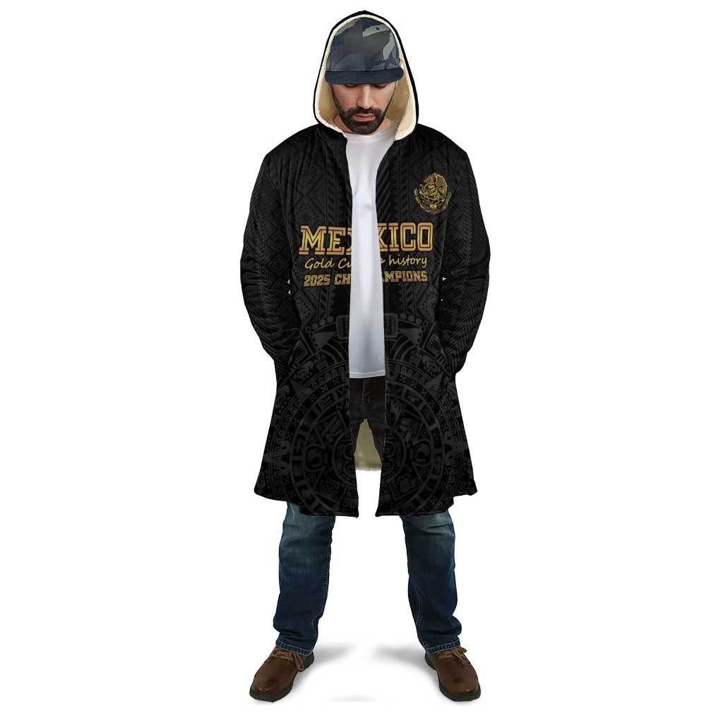 Mexico Football Custom Cloak Mexico's Make History 2025 Gold Style - Wonder Print Shop