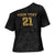 Mexico Football Custom Cross Shoulder Shirt Mexico's Make History 2025 Gold Style - Wonder Print Shop