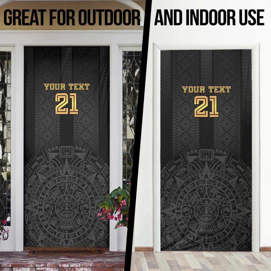 Mexico Football Custom Door Cover Mexico's Make History 2025 Gold Style - Wonder Print Shop
