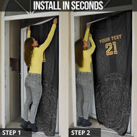 Mexico Football Custom Door Cover Mexico's Make History 2025 Gold Style - Wonder Print Shop