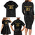 Mexico Football Custom Family Matching Long Sleeve Bodycon Dress and Hawaiian Shirt Mexico's Make History 2025 Gold Style - Wonder Print Shop
