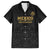 Mexico Football Custom Family Matching Off The Shoulder Long Sleeve Dress and Hawaiian Shirt Mexico's Make History 2025 Gold Style - Wonder Print Shop