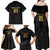Mexico Football Custom Family Matching Off Shoulder Maxi Dress and Hawaiian Shirt Mexico's Make History 2025 Gold Style - Wonder Print Shop