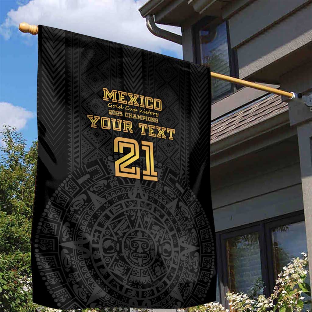 Mexico Football Custom Garden Flag Mexico's Make History 2025 Gold Style - Wonder Print Shop
