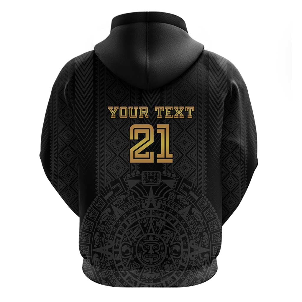 Mexico Football Custom Hoodie Mexico's Make History 2025 Gold Style - Wonder Print Shop