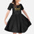 Mexico Football Custom Kid Short Sleeve Dress Mexico's Make History 2025 Gold Style - Wonder Print Shop