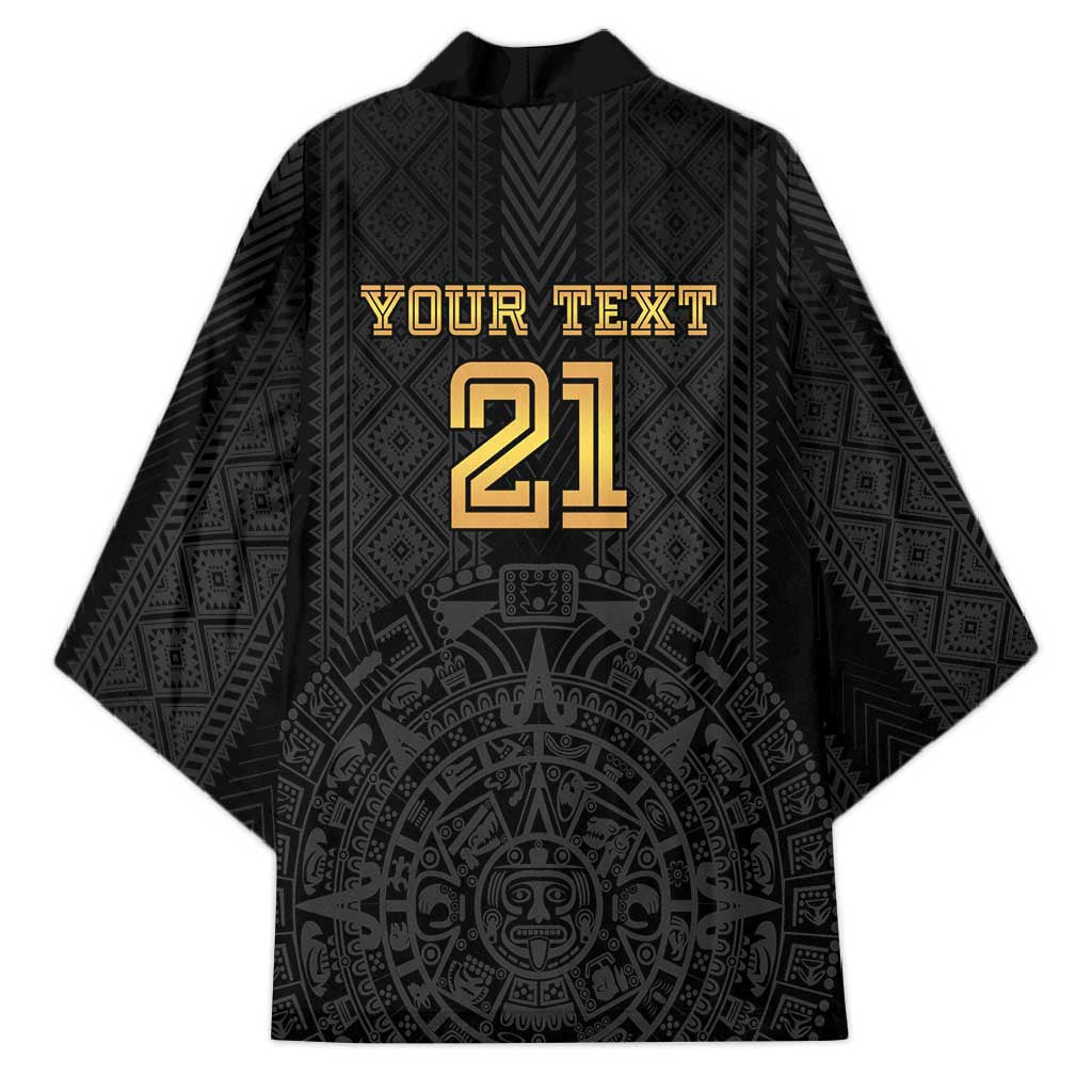 Mexico Football Custom Kimono Mexico's Make History 2025 Gold Style - Wonder Print Shop