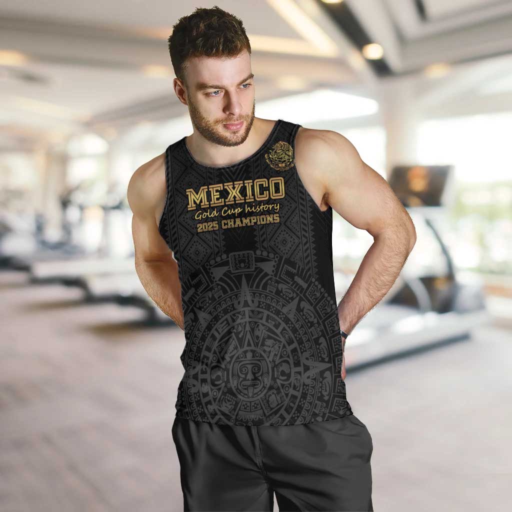 Mexico Football Custom Men Tank Top Mexico's Make History 2025 Gold Style - Wonder Print Shop