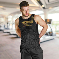 Mexico Football Custom Men Tank Top Mexico's Make History 2025 Gold Style - Wonder Print Shop
