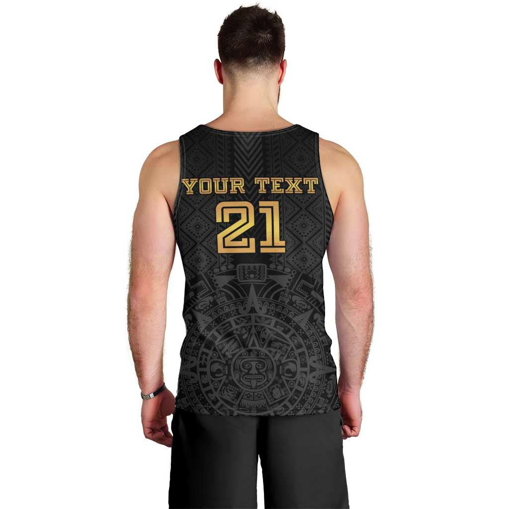 Mexico Football Custom Men Tank Top Mexico's Make History 2025 Gold Style - Wonder Print Shop