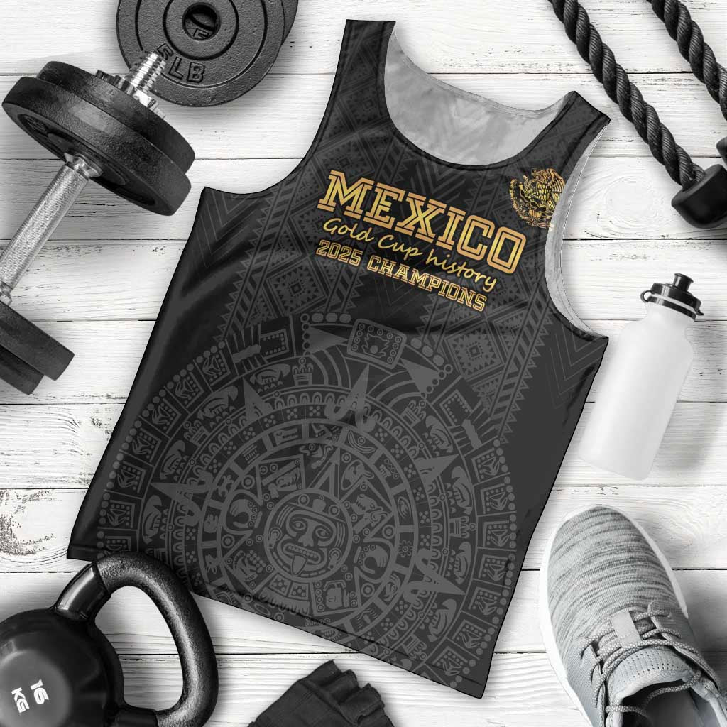 Mexico Football Custom Men Tank Top Mexico's Make History 2025 Gold Style - Wonder Print Shop