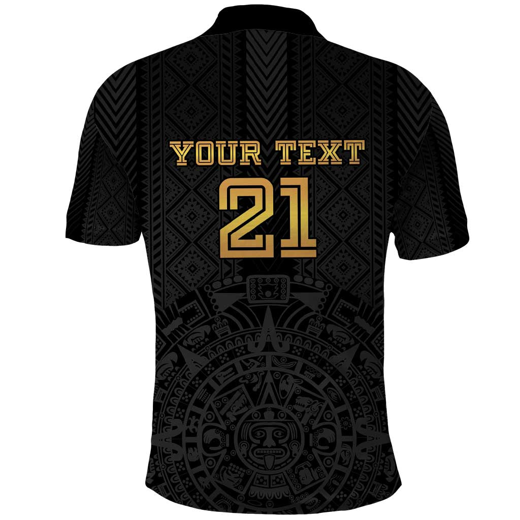 Mexico Football Custom Polo Shirt Mexico's Make History 2025 Gold Style - Wonder Print Shop