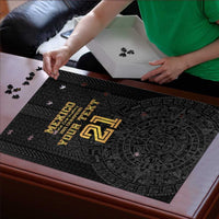 Mexico Football Custom Puzzle Mexico's Make History 2025 Gold Style - Wonder Print Shop
