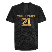 Mexico Football Custom Rugby Jersey Mexico's Make History 2025 Gold Style - Wonder Print Shop