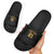 Mexico Football Custom Slide Sandals Mexico's Make History 2025 Gold Style - Wonder Print Shop