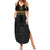 Mexico Football Custom Summer Maxi Dress Mexico's Make History 2025 Gold Style - Wonder Print Shop