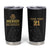 Mexico Football Custom Tumbler Cup Mexico's Make History 2025 Gold Style - Wonder Print Shop