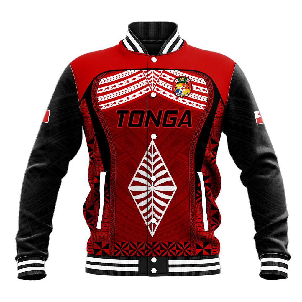 Tonga Rugby Baseball Jacket Go Champions World Cup 2023 Ngatu Unique LT9 - Wonder Print Shop