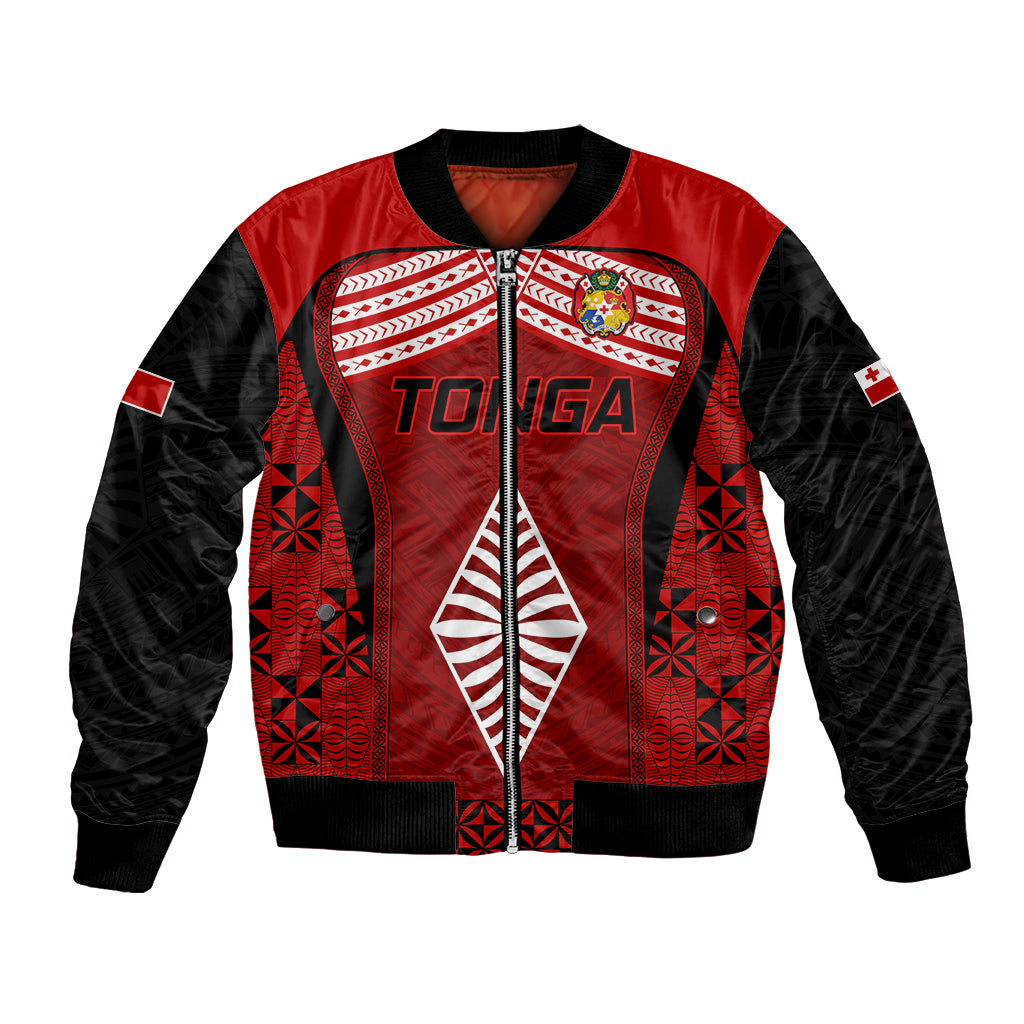 Tonga Rugby Bomber Jacket Go Champions World Cup 2023 Ngatu Unique LT9 - Wonder Print Shop