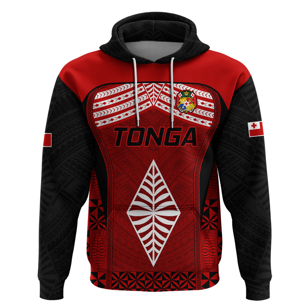 Tonga Rugby Hoodie Go Champions World Cup 2023 Ngatu Unique - Wonder Print Shop